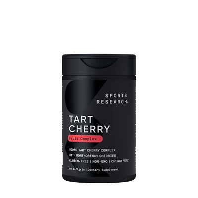 Sports Research Tart Cherry Fruit Complex - 60 Softgels (60 Servings)