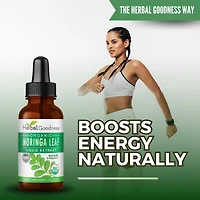 Organic Moringa Leaf Liquid Extract - 1 fl oz. (24 Servings)