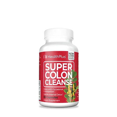 Health Plus Super Colon Cleanse - 60 Capsules (30 Servings)