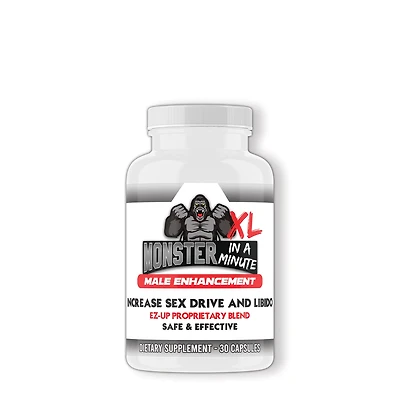 Angry Supplements Xl Monster in a Minute - 30 Capsules (15 Servings)