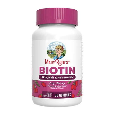 Biotin Gummies - Goji Berry - 60 Gummies (60 Servings)