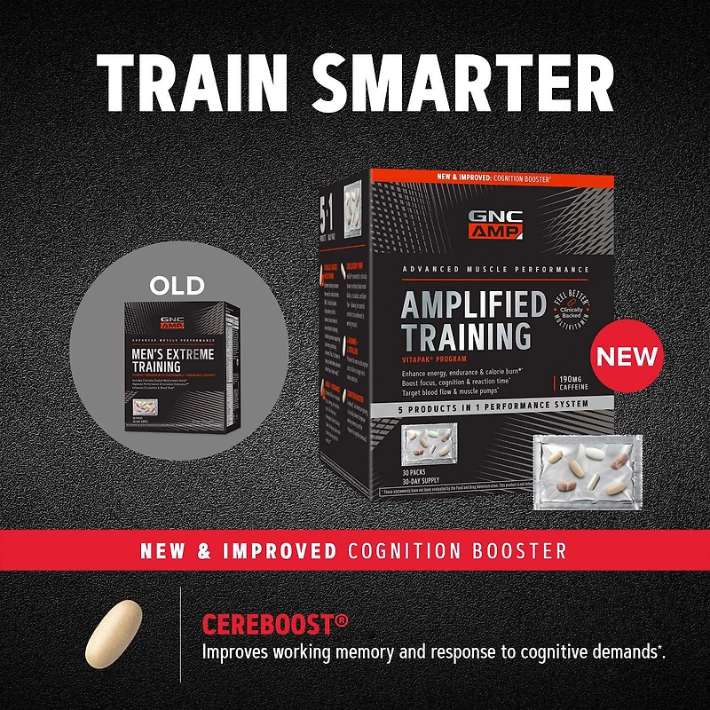 Amplified Training Vitapak (1 Month Supply)