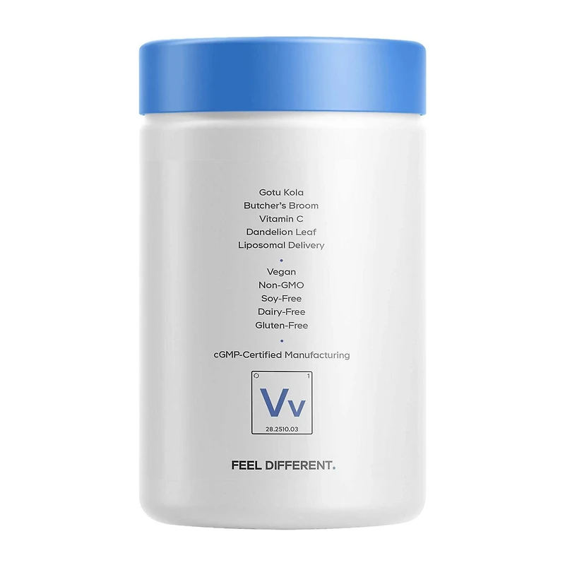 Veins Vitamins+ - 120 Vegetable Capsules (30 Servings)