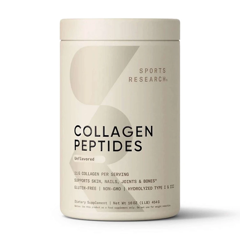 Collagen Peptides - Unflavored - 16 oz. (41 Servings)