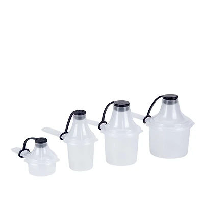 The Scoopie On-The-Go Scoop Funnel - White 4 Pack