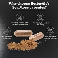 Sea Moss - 120 Capsules (60 Servings)