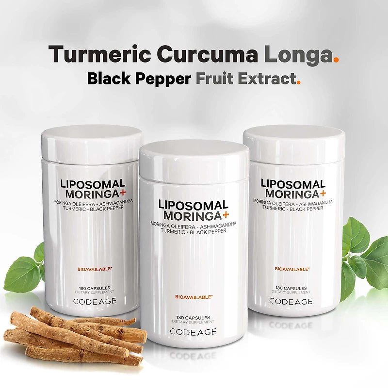 Liposomal Moringa - 180 Capsules (90 Servings)