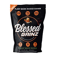 Blessed Gainz Wholefood Muscle Gainer Healthy - Peanut Butter (20 Servings)
