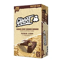 GHOST Protein Bar - Choco Chip Cookie Dough (12 Bars)