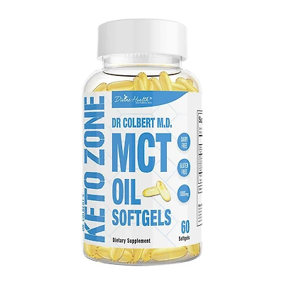 MCT Oil Softgels - 60 Softgels (60 Servings)