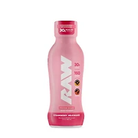 Raw Nutrition Protein Shake Rtd - Strawberry Milkshake 12 Fl Oz. (12 Bottles)