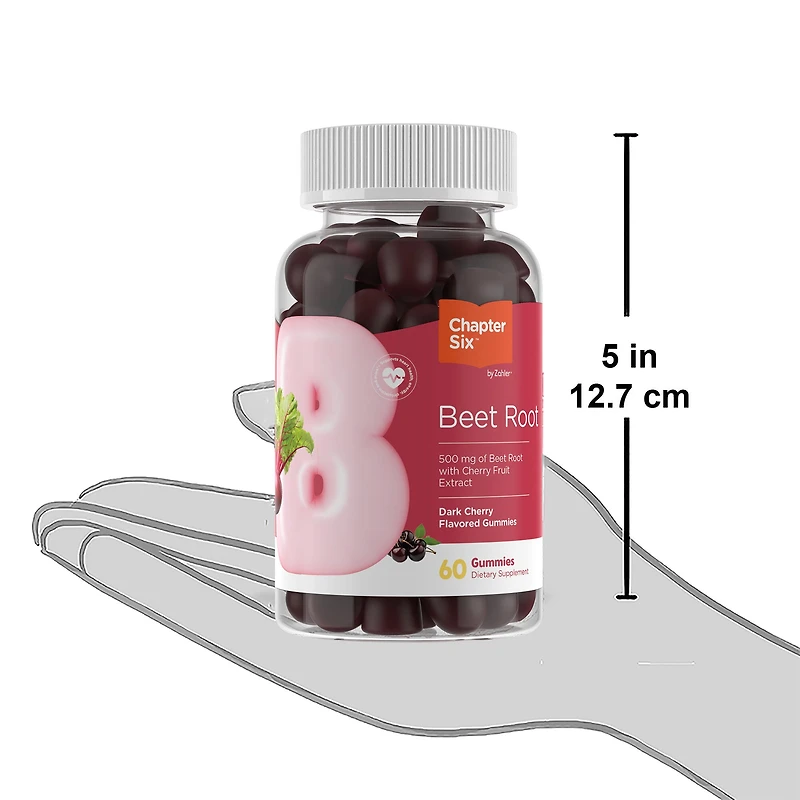 Chapter Six: Beet Root - Dark Cherry - 60 Gummies (30 Servings)