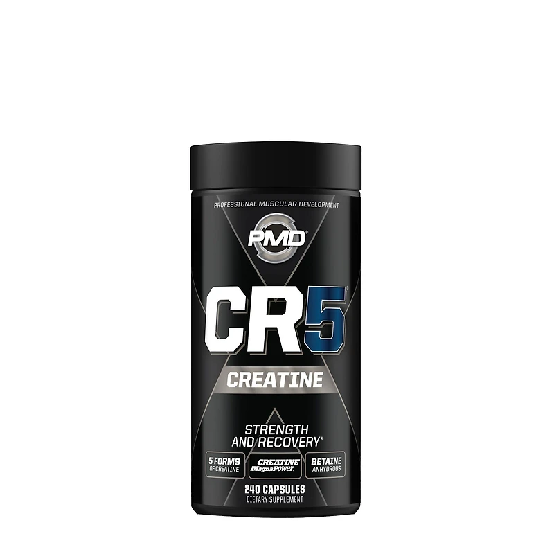 PMD Cr5 Creatine - 250 Capsules (60 Servings)