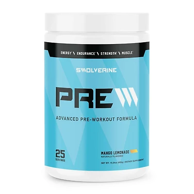 Advanced Pre-Workout Formula - Mango Lemonade (25 Servings)