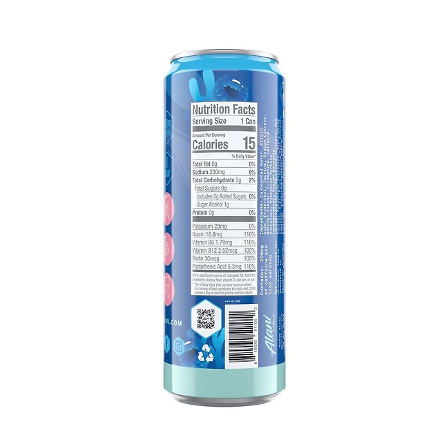 Energy Drink - Blue Slush 12 oz. (12 Cans)