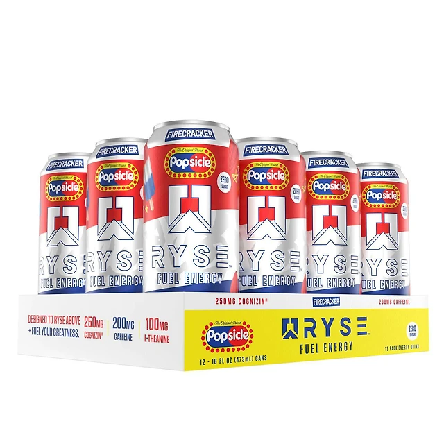 Fuel Energy Drink - Root Beer Float 16 fl oz. (12 Cans)