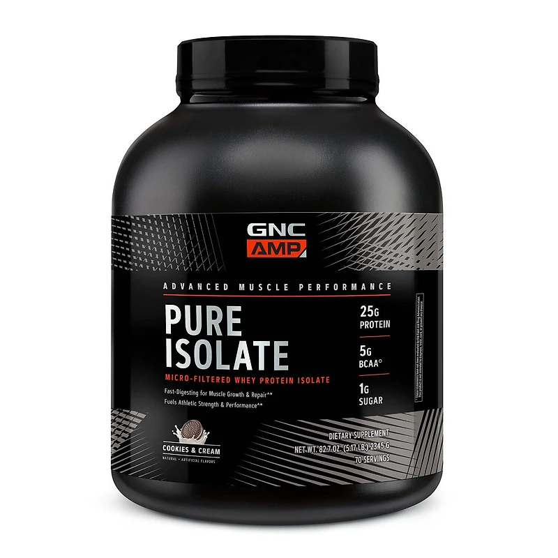 GNC AMP Pure Isolate Whey Protein