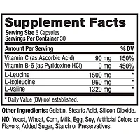 BCAA Plus - 180 Capsules (30 Servings)