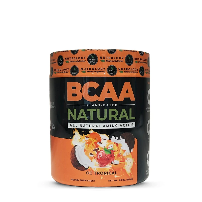 Nutrology Bcaa Plant-Based All Natural Amino Drink Vitamin C