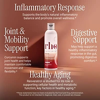 Liposomal Curcumin + Resveratrol - 6 fl oz. (30 Servings)