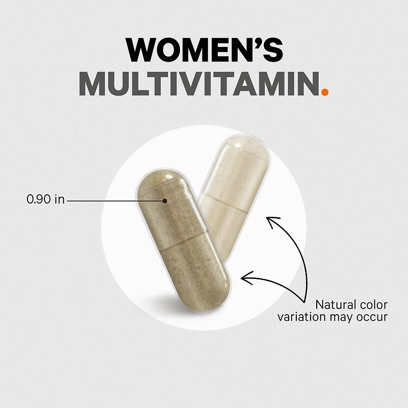 Women's Fermented Multivitamin - 120 Capsules (60 Servings)