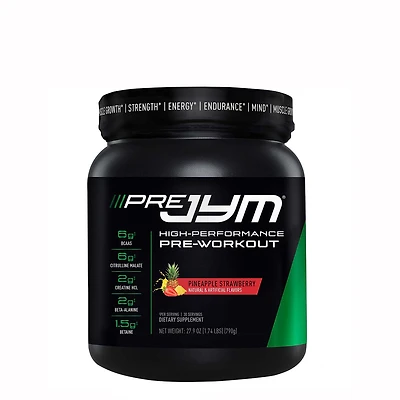 Jym Pre Pre-Workout - Pineapple Strawberry (30 Servings)