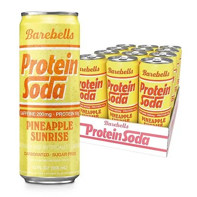 Protein Soda - Pineapple (12 Pack)