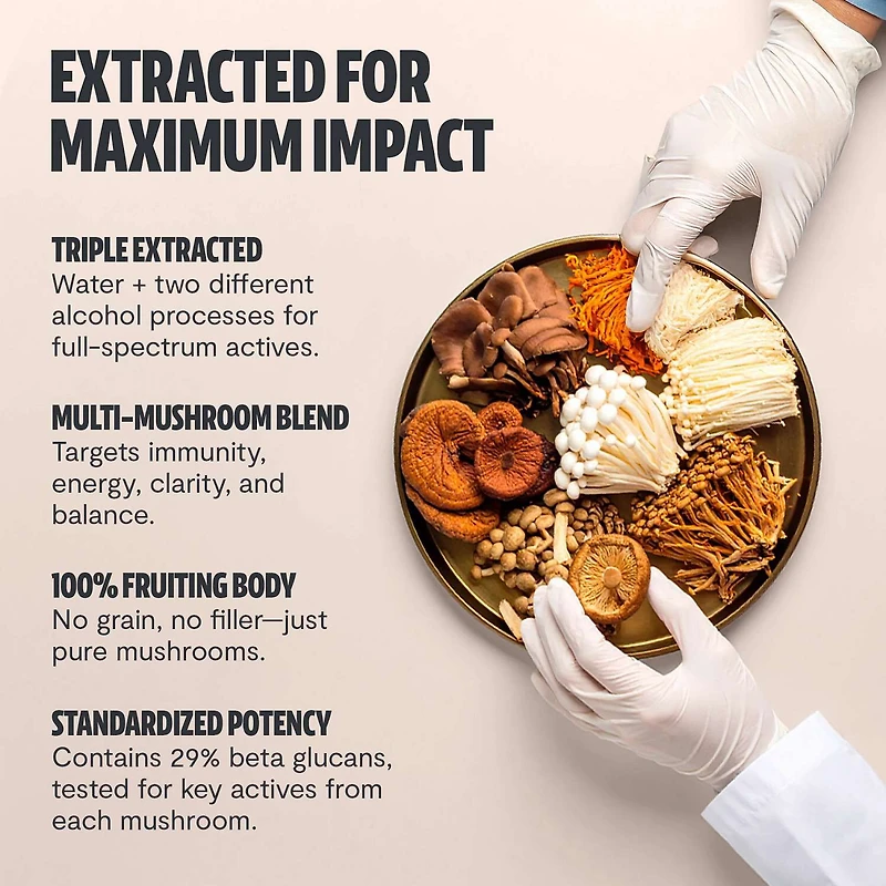 Ultimate Mushroom Complex - 60 Capsules (30 Servings)