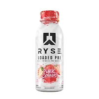 RYSE Loaded Pre-Workout Rtd - Pink Splash 12 Fl Oz (12 Bottles)