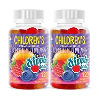Children's Multivitamin Gummies - Dippin' Dots® Rainbow  -Twin Pack (60 Servings Each)