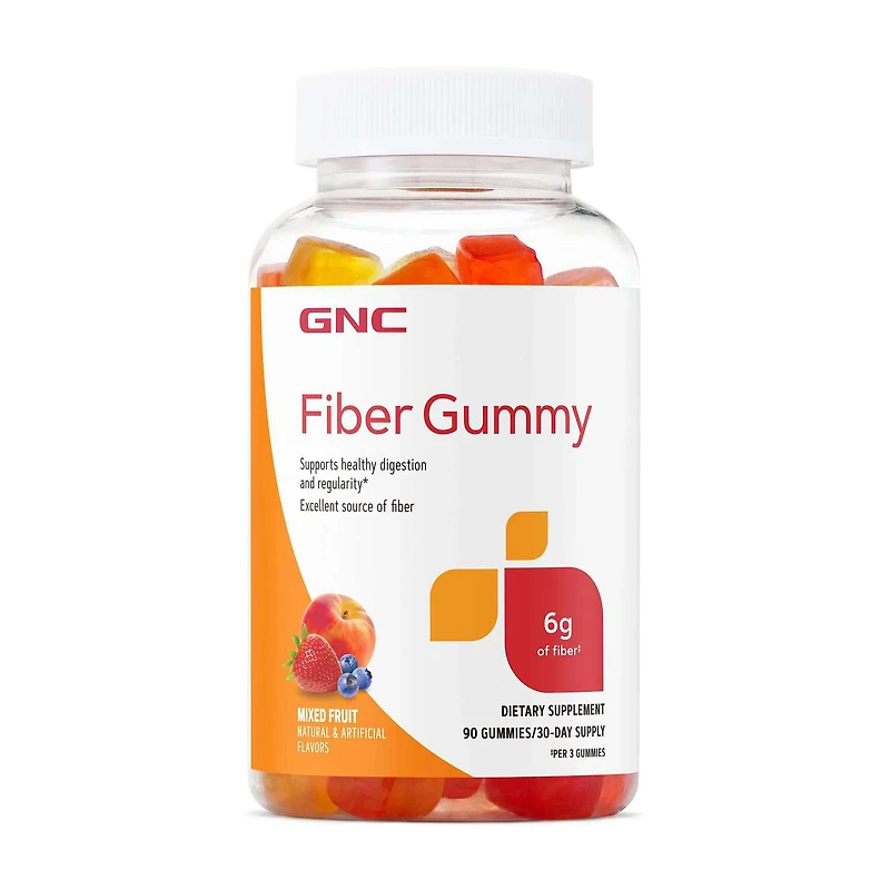 Fiber Gummy - Mixed Fruit - 90 Gummies (30 Servings)
