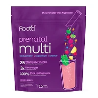 Root'd Prenatal Multi - Electrolyte Multivitamin Drink Mix 15 Packets (15 Servings)