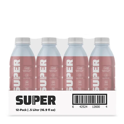 Super Water - Strawberry Lemonade 16.9 Fl Oz (12 Bottles)