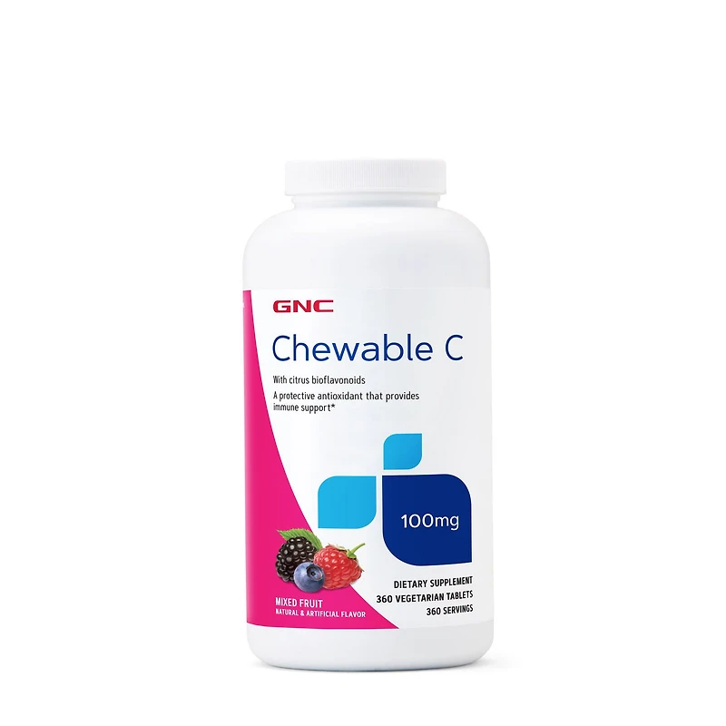 Chewable C 500mg - Mixed Fruit 180 Tablets (180 Servings)