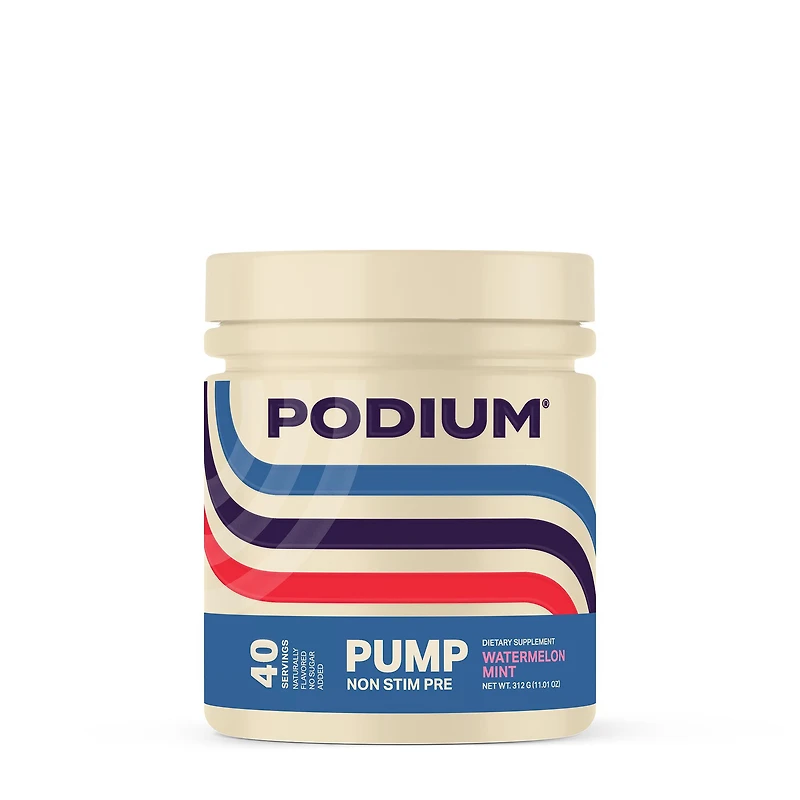 PODIUM Pump Non-Stim Pre - Watermelon Mint (40 Servings)