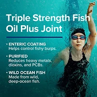 Triple Strength Fish Oil Plus Joint - 60 Softgels (30 Servings)