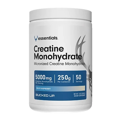 Creatine Monohydrate - Blue Raspberry (50 Servings)