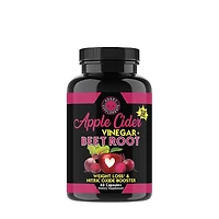 Angry Supplements Apple Cider Vinegar + Beet Root - 60 Capsules (30 Servings)