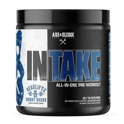 Axe & Sledge Supplements Intake All-In-One Pre-Workout