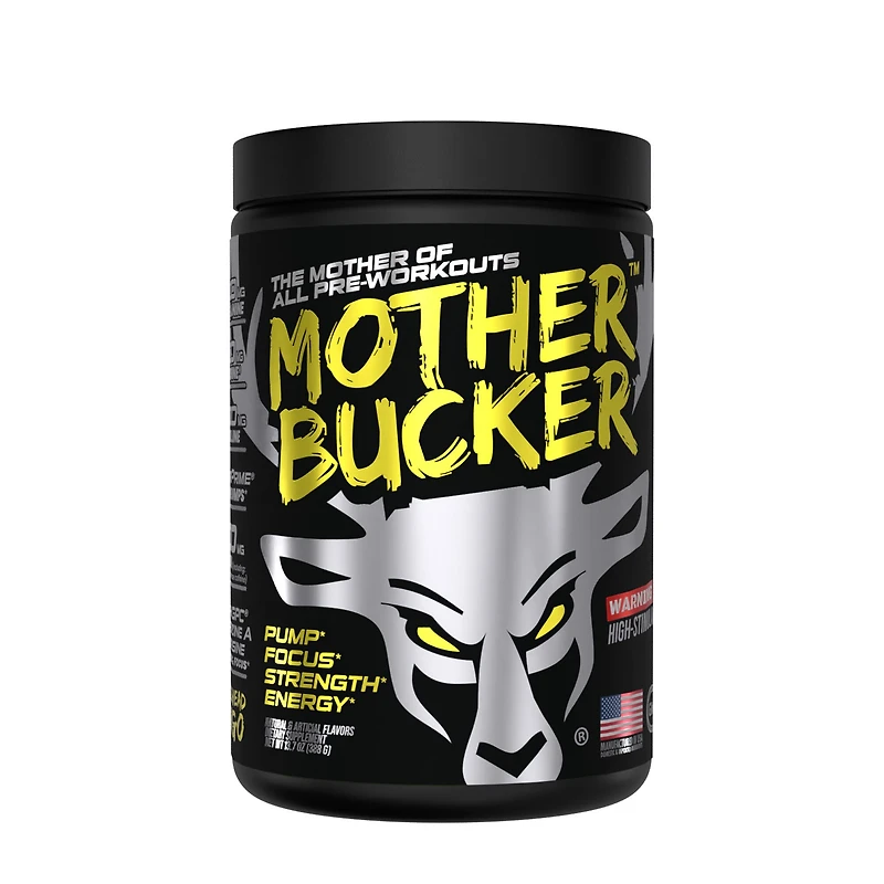 Bucked Up Mother Bucker Nootropic Pre-Workout - Musclehead Mango (20 Servings)