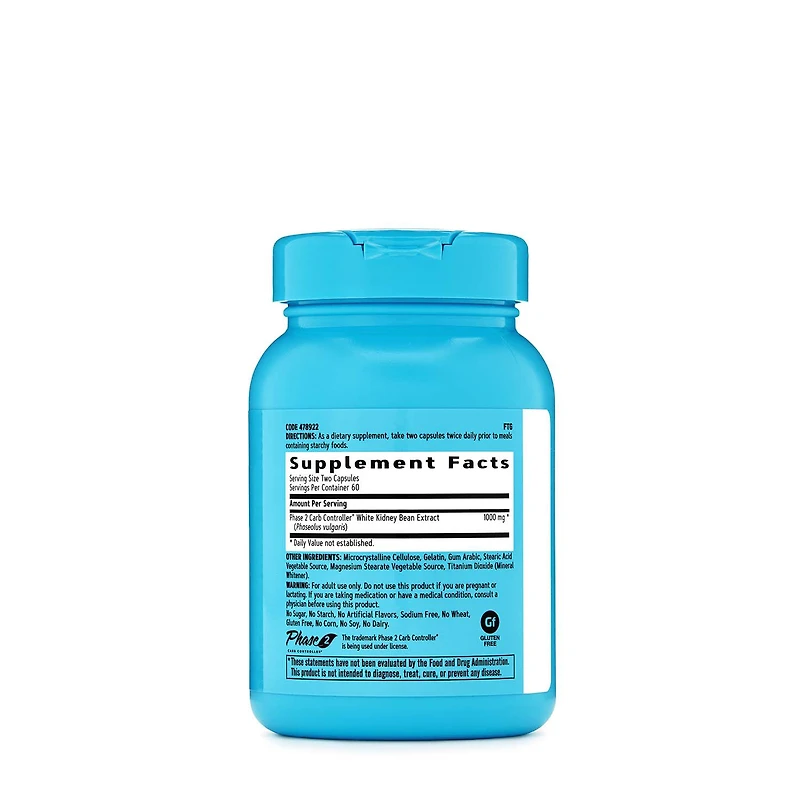 Phase 2 Carb Controller® - 120 Capsules (60 Servings)