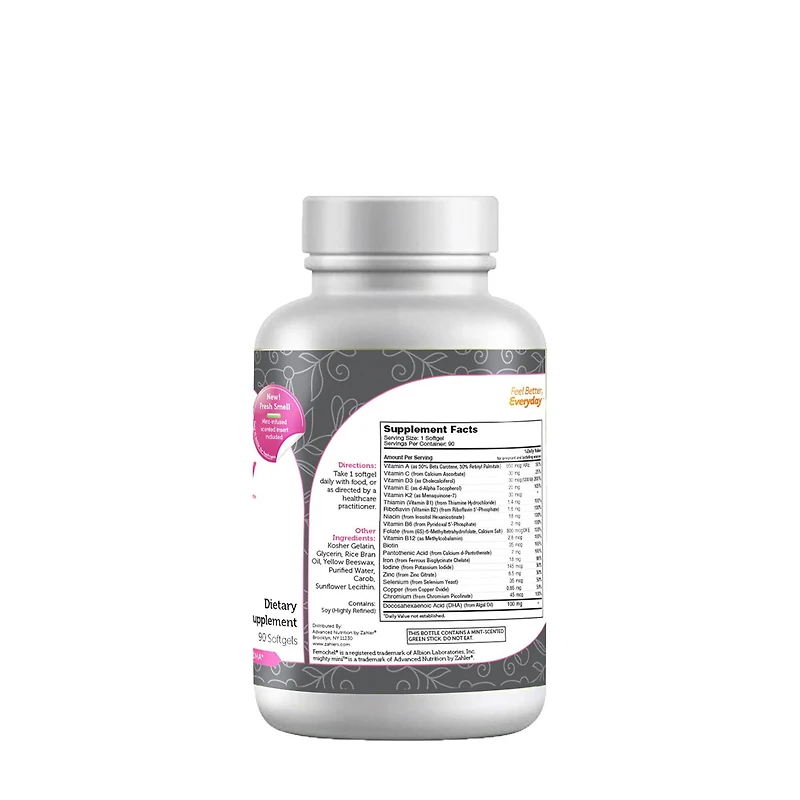 Mighty Mini Prenatal DHA -  90  Softgels (90 Servings)