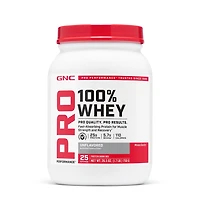 GNC Pro Performance 100% Whey Protein 2.0 Gluten-Free - Unflavored (25 Servings)