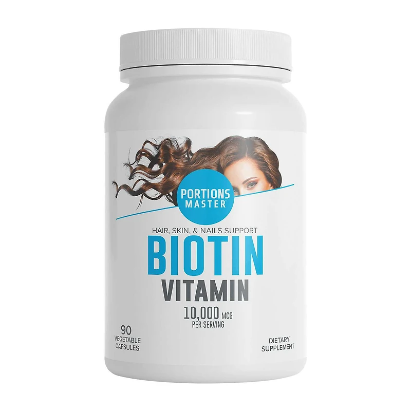Biotin Vitamin - 90 Capsules (90 Servings)