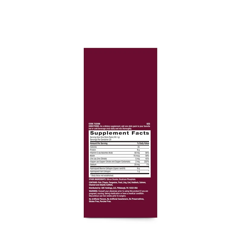 Premier Collagen Powder - Unflavored (20 Stick Packs)