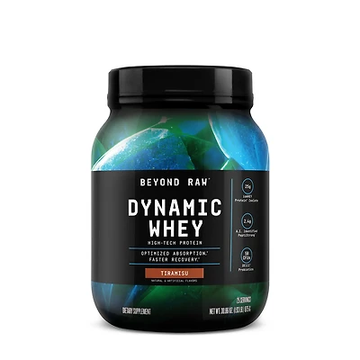 Beyond Raw Dynamic Whey High-Tech Protein - Tiramisu (25 Servings)