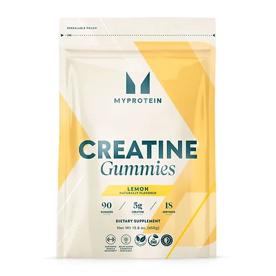Creatine Gummies - Lemon 90 (18 Servings)
