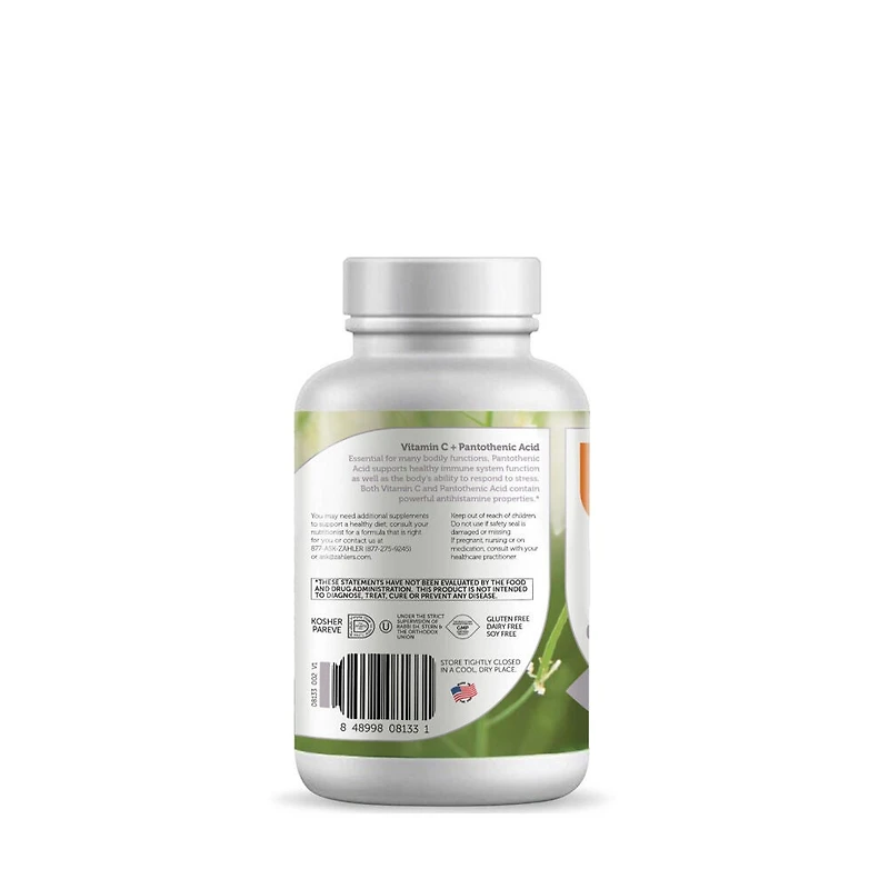 Pantothenic Acid 500 mg - 120 Capsules (120 Servings)