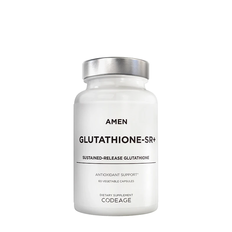 Codeage Amen Glutathione Vegan - Sr+ 60 Vegetable Capsules (60 Servings)