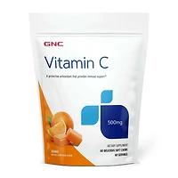 Vitamin C Soft Chews 500mg - Orange - 60 Soft Chews (60 Servings)